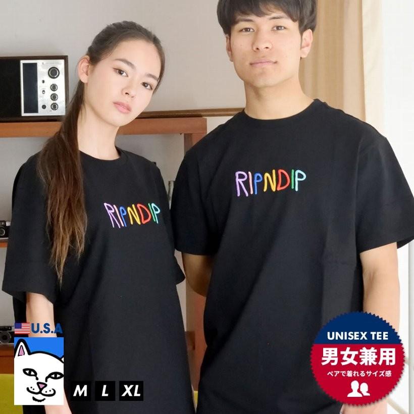 Ripndip リップンディップ カップルお揃い Tシャツ ペアルック メンズ レディース 半袖 スケボー ブランド 春 夏 おしゃれ Rdtt080 ペアルック専門店 Like 通販 Yahoo ショッピング