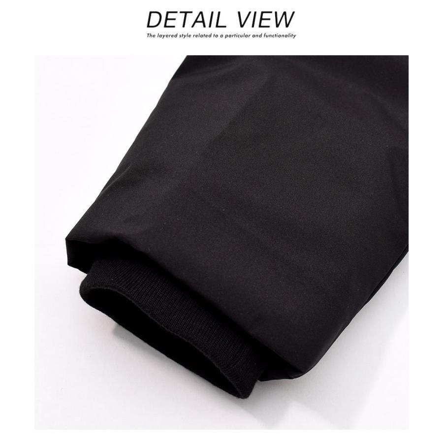 中綿ジャケット 調温中綿 快適素材 耐水 防風 メンズ カジュアル