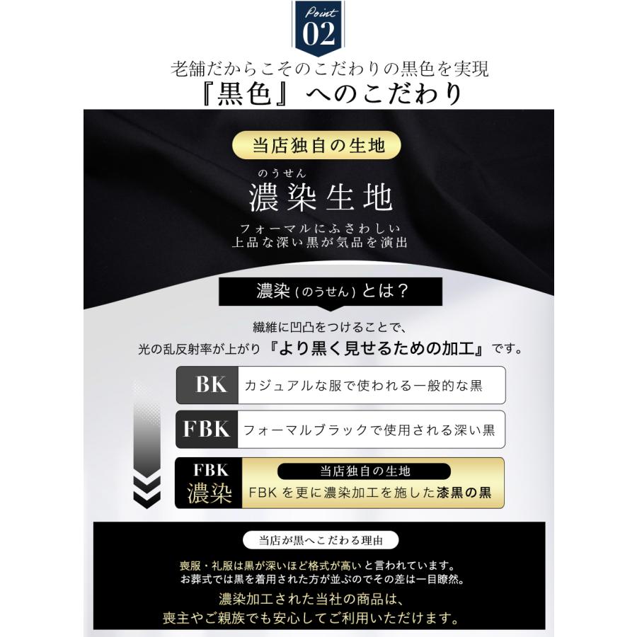 ブラックフォーマル 喪服 礼服 ワンピース ロング丈 選べる2丈 正礼装  冠婚葬祭 葬式 法事 レディース 20代 30代 40代 50代 洗える 110511784 | BLACK GALLERY | 09