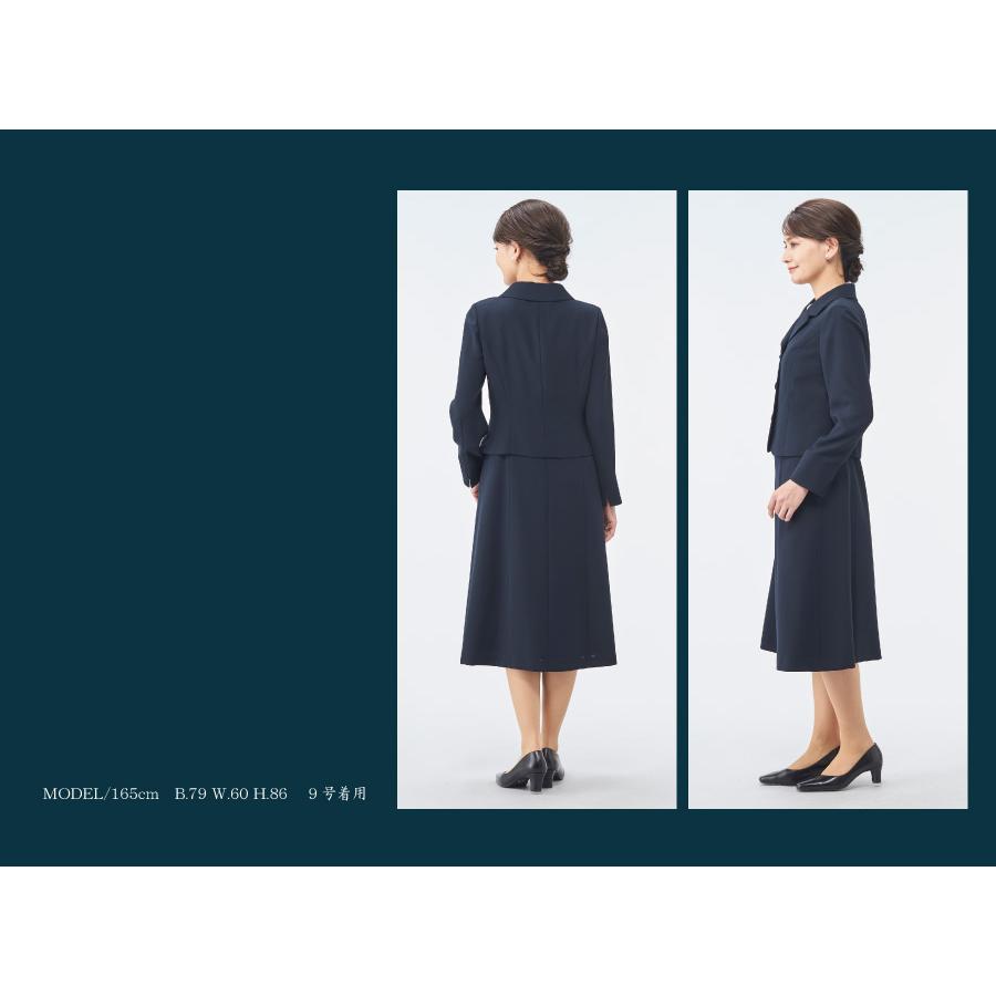 【アウトレット/返品不可】 ウォッシャブル対応テーラーカラーのスーツ風お受験ワンピ(160112656) | SORITEAL | 11