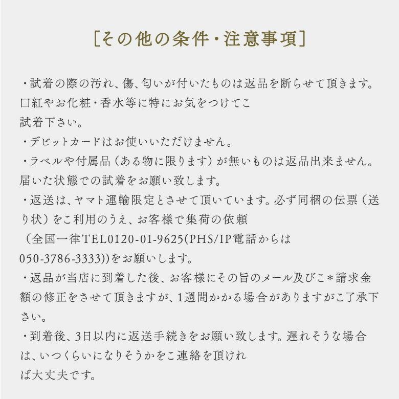【試着チケット】1000円で2着お届け、1着返品の便利チケット wb9999 | SORITEAL | 09
