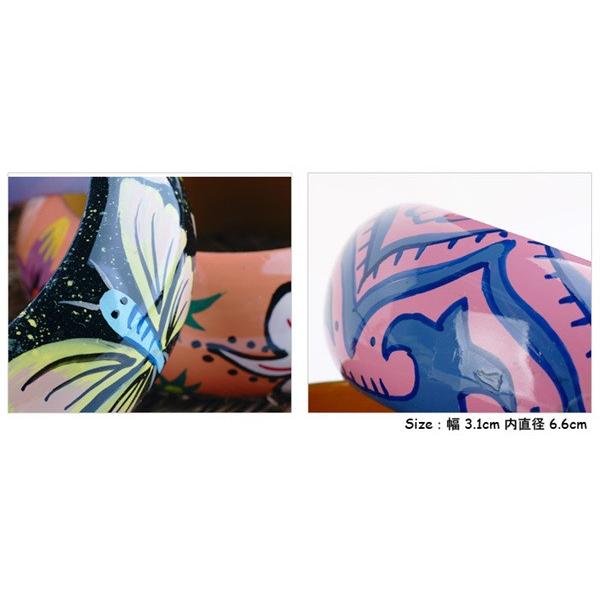 在庫処分 バングル 太め レディース ラブリーカラフルバングル