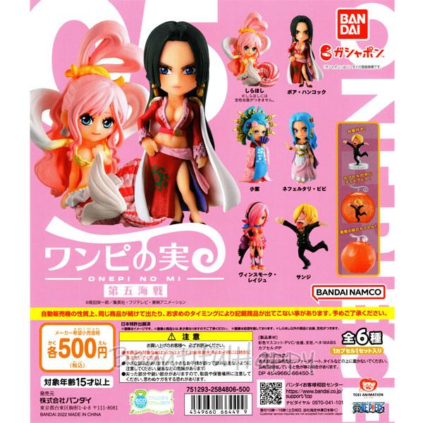 台紙のみ】バラ売り ワンピの実 ディスプレイ台紙 ONE PIECE 第四海戦
