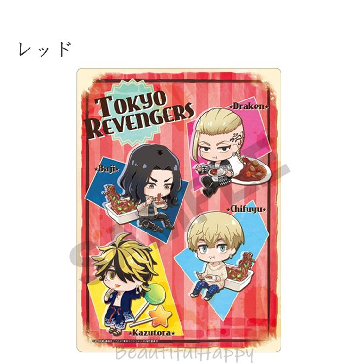 下敷き b5 東リベ グッズ 東京リベンジャーズ B5サイズ きゃらペコ 全2種 b5 東リべ キャラクター 文具 文房具 crux｜b-happy｜03