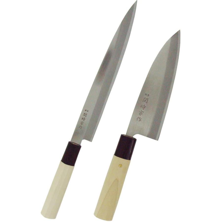スミカマ (SUMIKAMA) 和包丁 関時宗作 2点セット (刺身包丁 スミカマ (SUMIKAMA) 和包丁 関時宗作 2点セット (刺身包丁