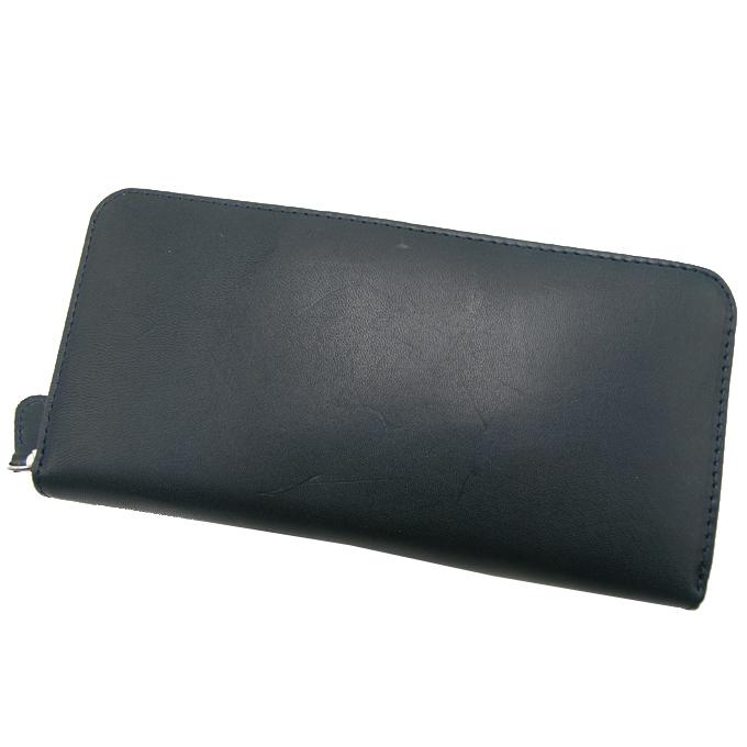 ラウンド長財布 栃木レザー×姫路レザー YKK 大容量 本革 ハンドメイド