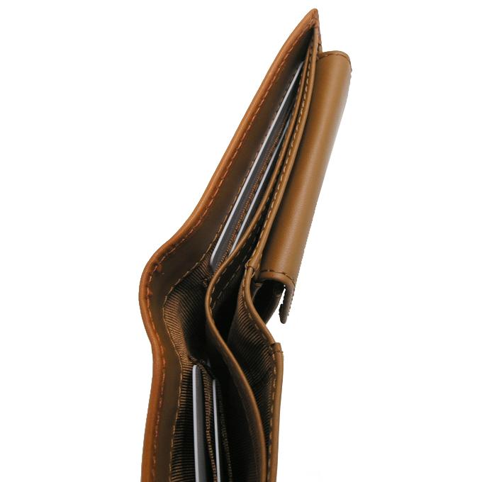 二つ折り財布 栃木レザー×姫路レザー 本革 ハンドメイド 国産レザー