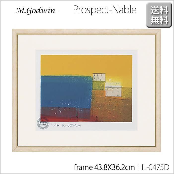 Mゴドウィン Mark Godwinジークレー版画 Prospect-Nable M.ゴドウィン ジークレー版画【Prospect-Nable】W43.8XH36.2XD2.3cm