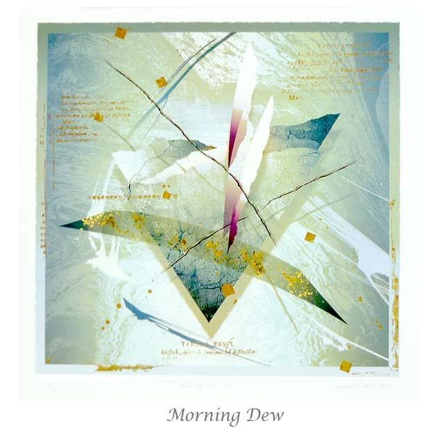 西川洋一郎 リトグラフ 絵画 版画家 西川洋一郎 リトグラフ MorningDew-M W61XH61XD2.65cm