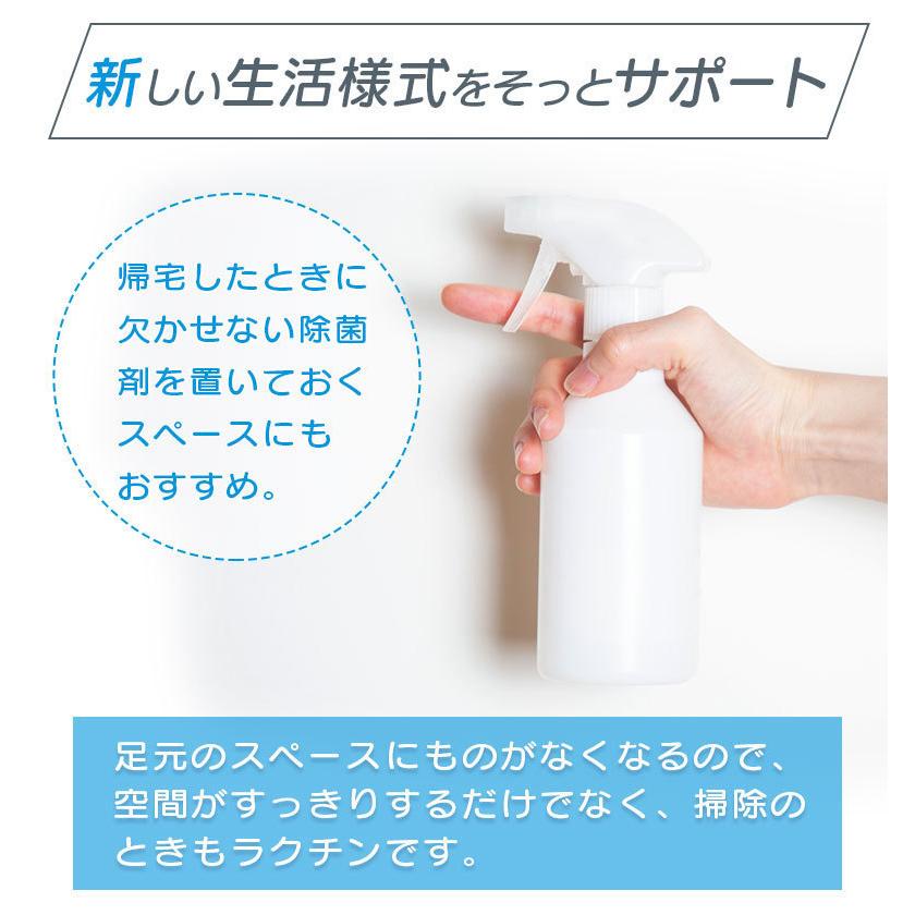 ウォールハンガー 壁掛け ハンガーフック おしゃれ 帽子掛け 石膏ボード 壁 賃貸 取り付け スライダーフック120 cmの画像