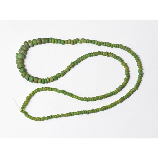 ジャワ島玉 ネックレス ジャワ島アンティークトンボ玉ネックレス