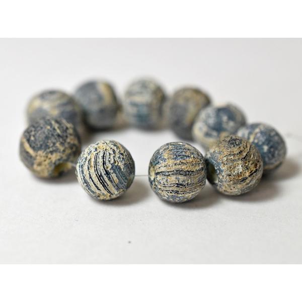 半額SALE／＼半額SALE／○わくわく とんぼ玉☆ジャワ島出土 ほぼ銀化