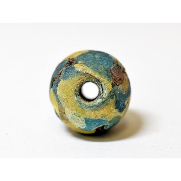 古墳期 硝子玉一連 風化 出土品 とんぼ玉 - メルカリ