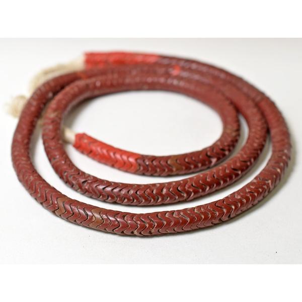 ●わくわく とんぼ玉★ANTIQUEボヘミアスネークビーズこげ茶色大粒一連5(Φ9.0mm) 【2602】【送料無料】【HB22005-5】_4