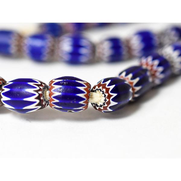 定番定番○わくわくとんぼ玉☆ANTIQUEヴェネチア6層シェブロン小粒