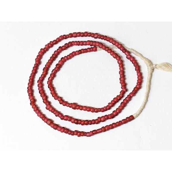 最大12%OFFクーポン○わくわく とんぼ玉☆ANTIQUE金赤ホワイトハーツ中