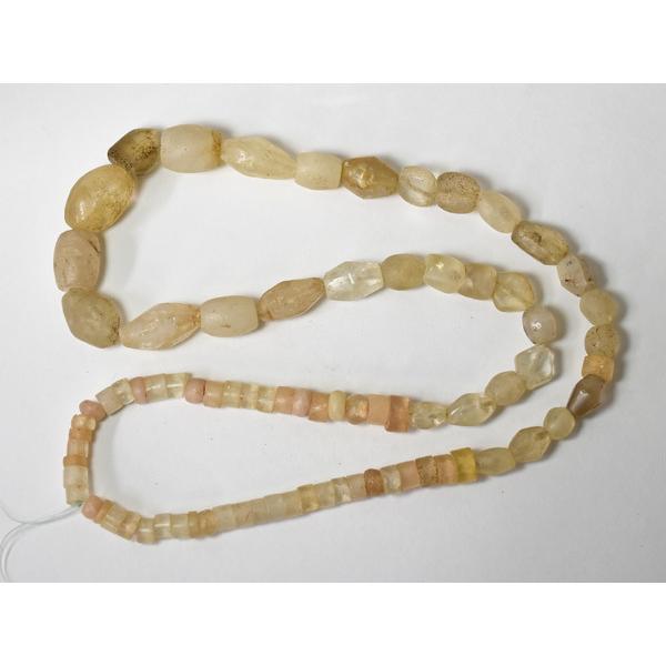 わくわく とんぼ玉 マリ出土 ロッククリスタルミックスビーズ一連2 蜻蛉玉 天然石 ロッククリスタルミックスビーズ一連2 送料無料 天然石 水晶 2112 送料無料 Sb 2 Sb 2 ビーイストヤフー店 69 Off