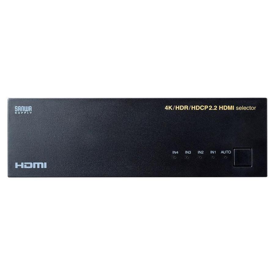 即納！最大半額！ お金を節約 4K HDR HDCP2.2対応HDMI切替器 4入力 1出力 SW-HDR41L merryll.de merryll.de
