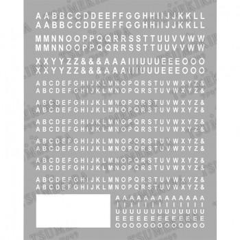 在庫有 取寄 Tsumekira ツメキラ ネイルシール Es ミニアルファベット ホワイト Es Mna 101 Riosmauricio Com