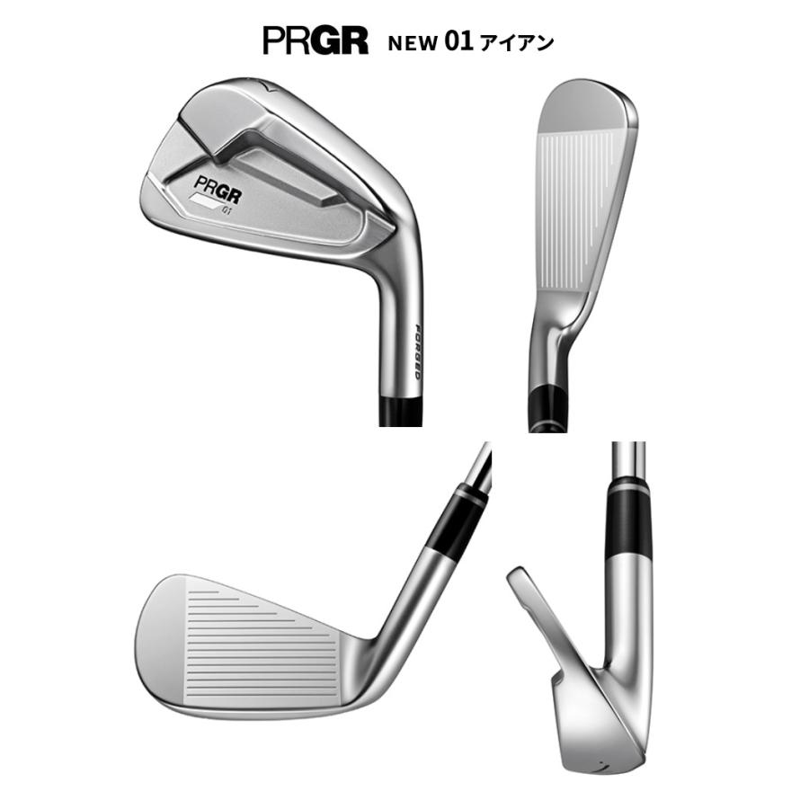 PRGR (特注 納期2-4週)プロギア 01アイアンセット(5本 #6-PW PRGR (特注 納期2-4週)プロギア 01アイアンセット(5本 #6-PW