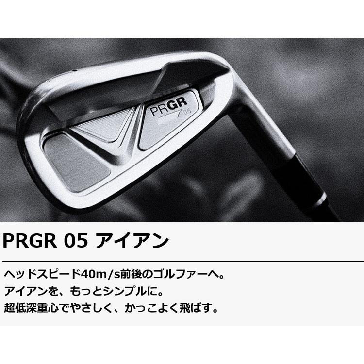 PRGR (特注 納期2-4週) プロギア 05アイアンセット(#7-9,Pw,Awの5本 