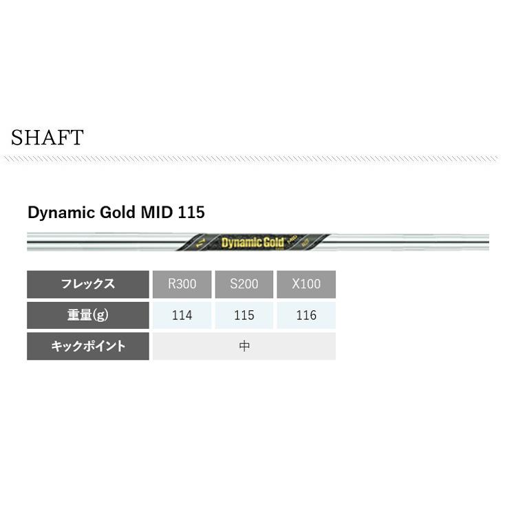 (特注 納期3-5週)(レフティ)ピンゴルフ ブループリントS(BLUEPRINT-S) アイアン単品 ダイナミックゴールドMID115 シャフト 2024年モデル (日本正規品)_6