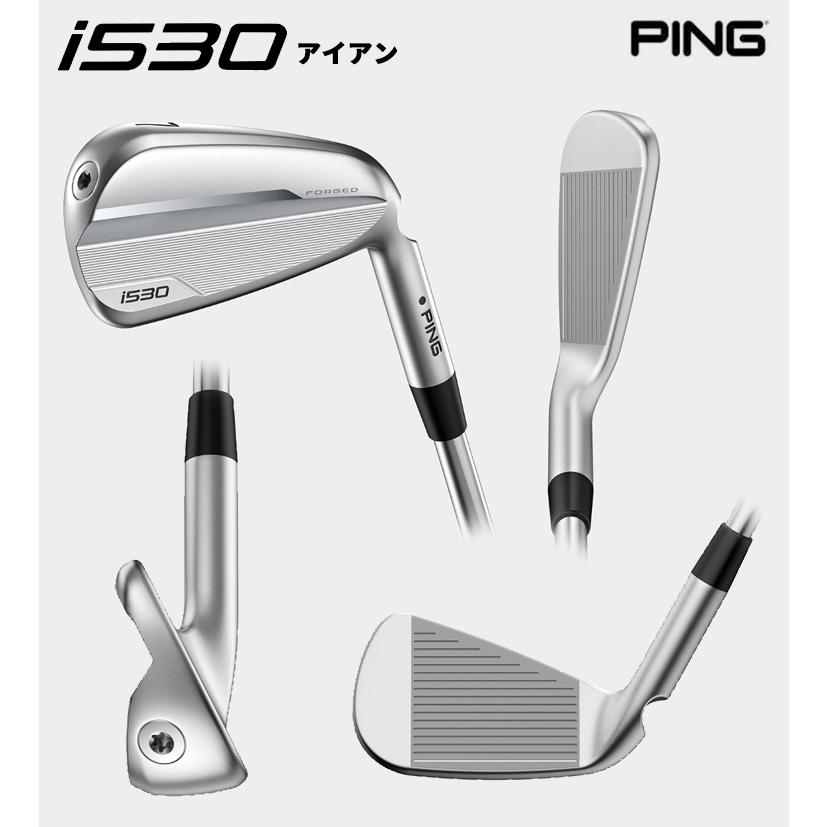 PING (特注 納期3-6週)ピンゴルフ i530 アイアンセット(5本 #6-9,Pw 