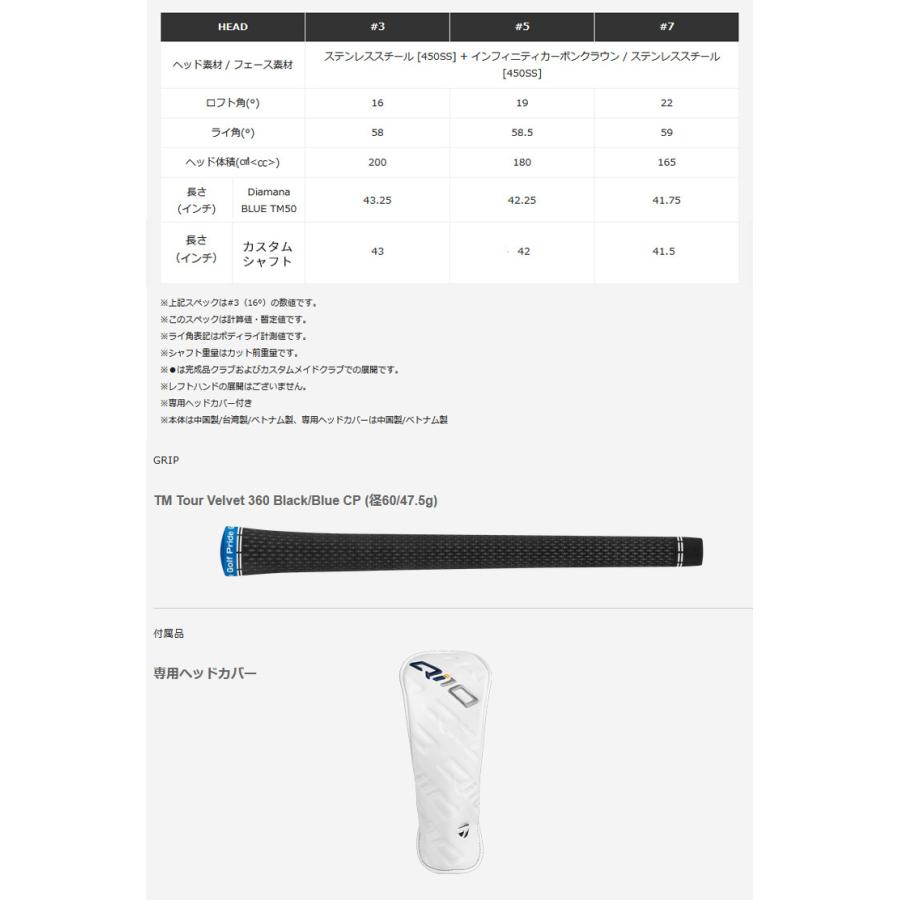 (特注 納期2-6週) テーラーメイド Qi10 Max フェアウェイウッド N.S.PROレジオフォーミュラMB  シャフト 2024年モデル (日本正規品)｜b-kenkougolf｜05