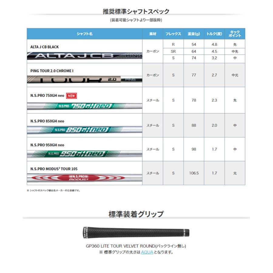 PING（ピン） (クリアランス)(特注完成品)ピンゴルフ(PING) G730