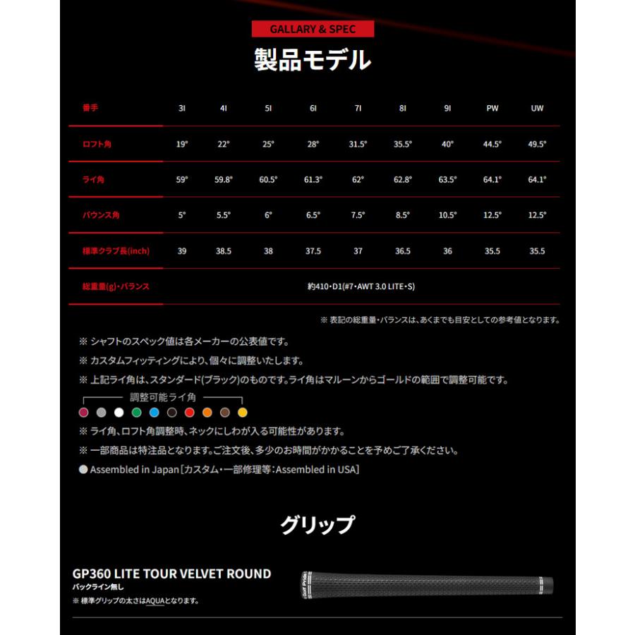 PING（ピン） (標準スペック) ピンゴルフ(PING) i240 アイアンセット(5