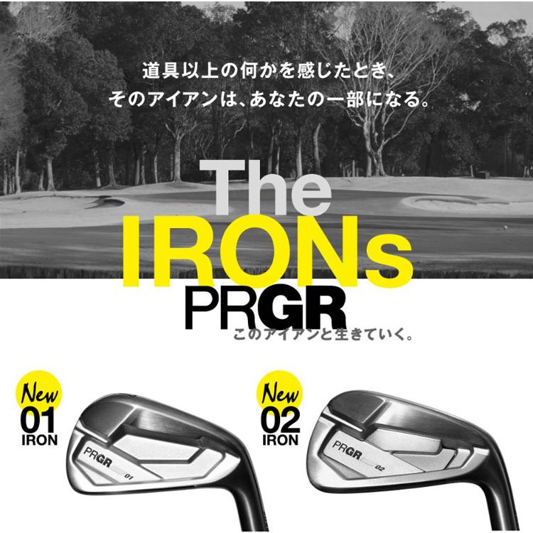 PRGR（プロギア） (特注完成品) 01アイアンセット26(5本 #6-PW) N.S.