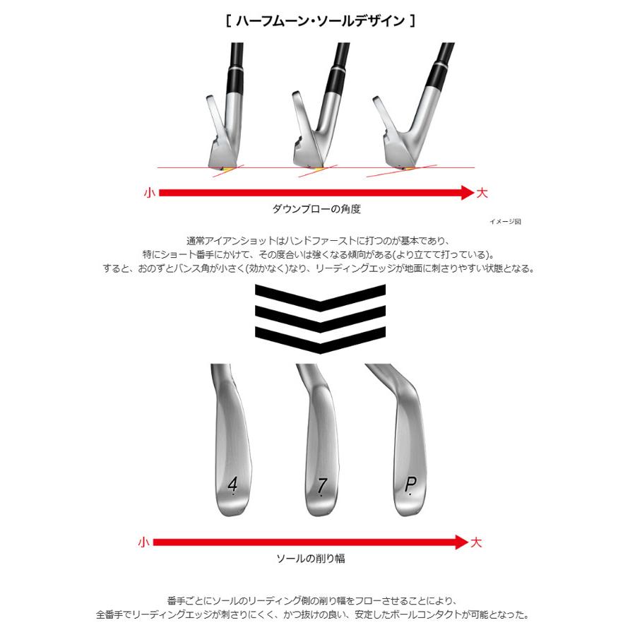 PRGR（プロギア） (特注完成品) 01アイアンセット26(5本 #6-PW) N.S.