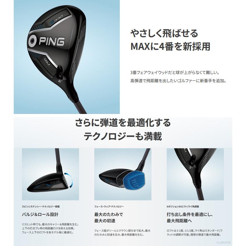 PING（ピン） (標準スペック)ピンゴルフ(PING) G440HL MAX(マックス