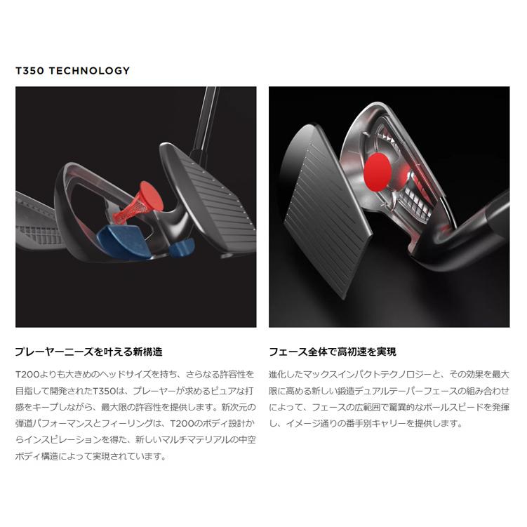 Titleist タイトリスト T350 5番アイアン 5I T-Series T350アイアン 5I〜PW,48 7本セット NSプロ 880 AMC (S
