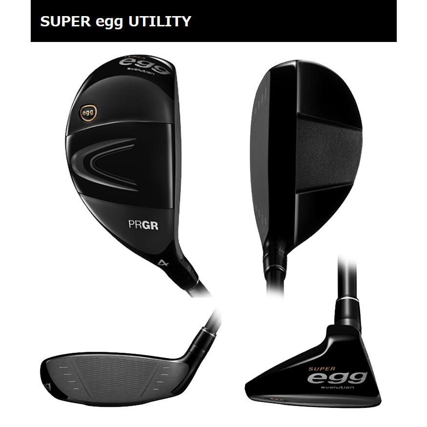 PRGR プロギア　メンズ SUPER egg スーパーエッグ ユーティリティ （ルール適合外） SUPER egg 専用シャフト [2024年モデル] SUPER egg プロギア(PRGR) スーパーエッグ(SUPER-egg) ユーティリティ