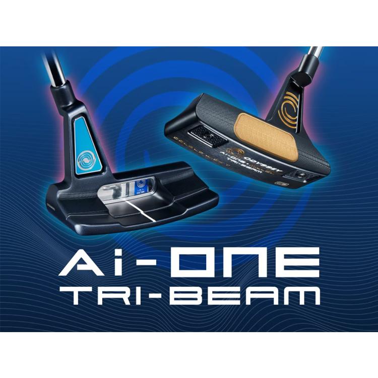 オデッセイ(ODYSSEY) Ai-ONE TRI-BEAM(エーアイ ワン トライビーム)パター ストロークラボ90 シャフト 2024年モデル(日本正規品)｜b-kenkougolf｜02