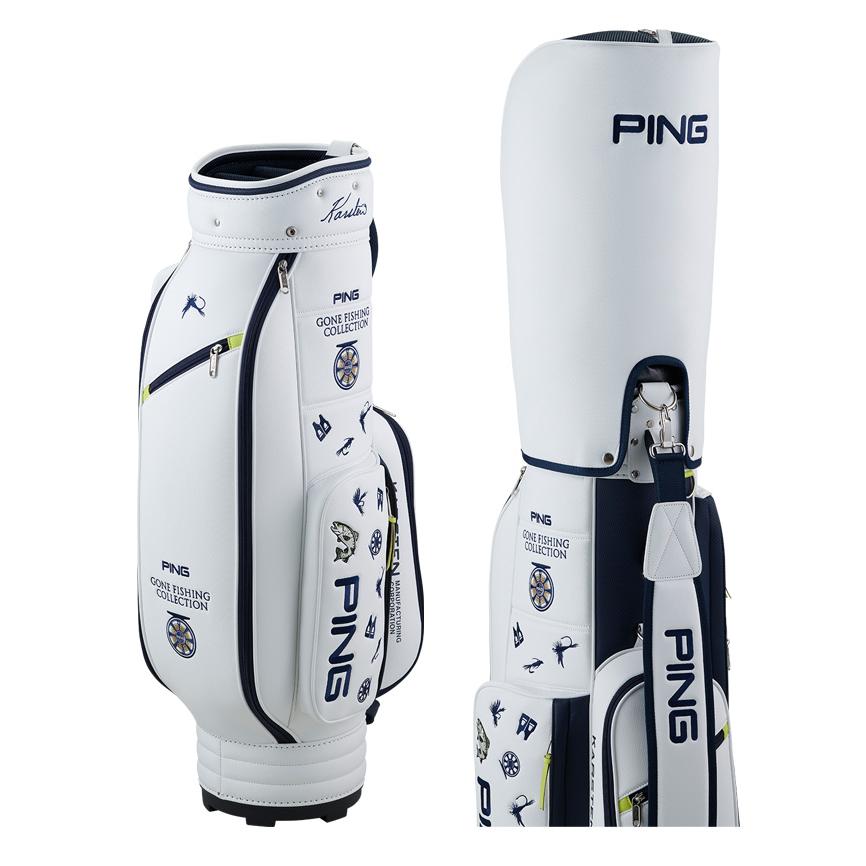 新品◆限定品◆2025年◆ピンGONE FISHINGCB-N2505 ネイビー ピン キャディバッグ CB-N2505 メンズ レディース ゴーンフィッシング