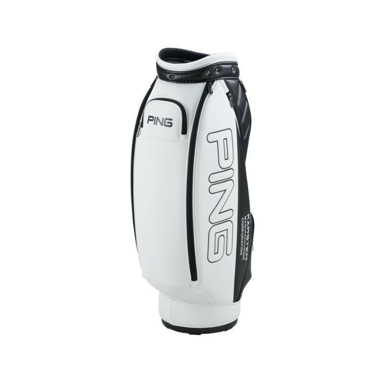 ピンゴルフ PU スポーツ キャディバッグ CB-U2303 (9インチ 3.7kg) メンズ 2023年モデル PU キャディバッグ CB スポーツ メンズ ブラック ping