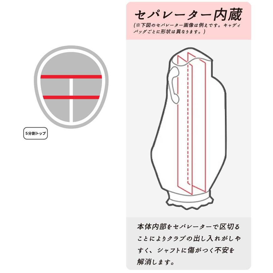 ピンゴルフ PU スポーツ キャディバッグ CB-U2303 (9インチ 3.7kg) メンズ 2023年モデル PU キャディバッグ CB スポーツ メンズ ブラック ping