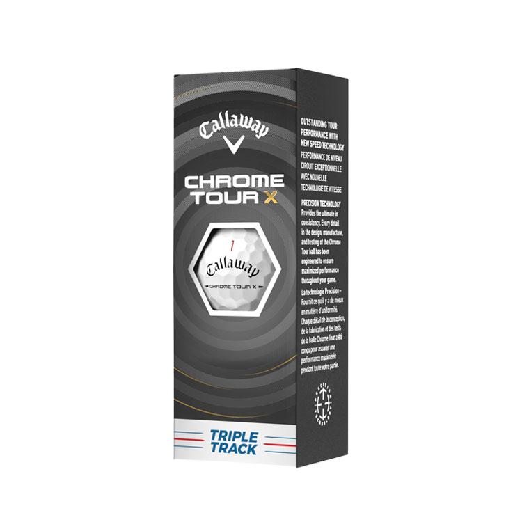 【3ダースセット】キャロウェイゴルフ(Callaway) クロムツアーX(CHROME TOUR X) トリプルトラック ゴルフボール 3ダース(36球入り) 2026年モデル_3