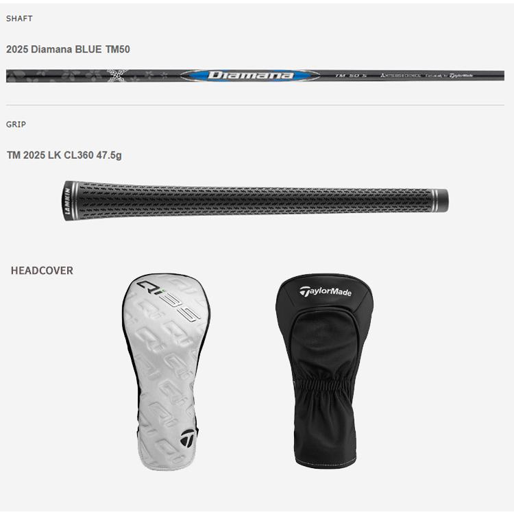 (クリアランス)テーラーメイド(TaylorMade) Qi35 MAX(マックス)ドライバー ディアマナブルーTM50 シャフト 2025年モデル(日本正規品)_6
