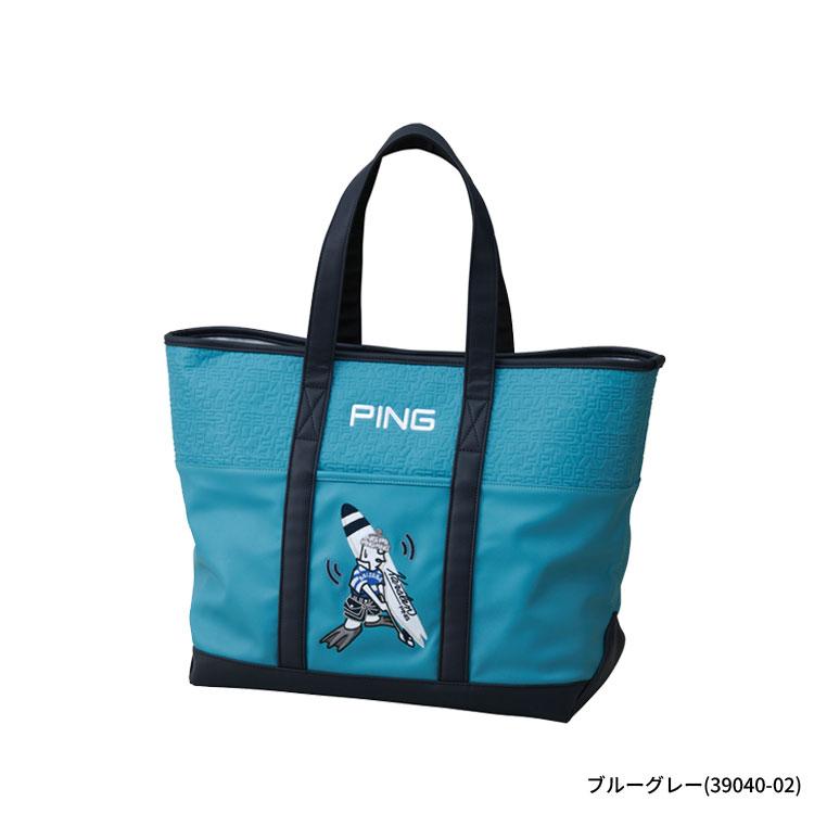 新品2026年限定品ピンミスターピンサーフトートGB-N2601 BL PING（ピン） (限定品)ピンゴルフ(PING) ミスターピン(MR.PING) サーフ
