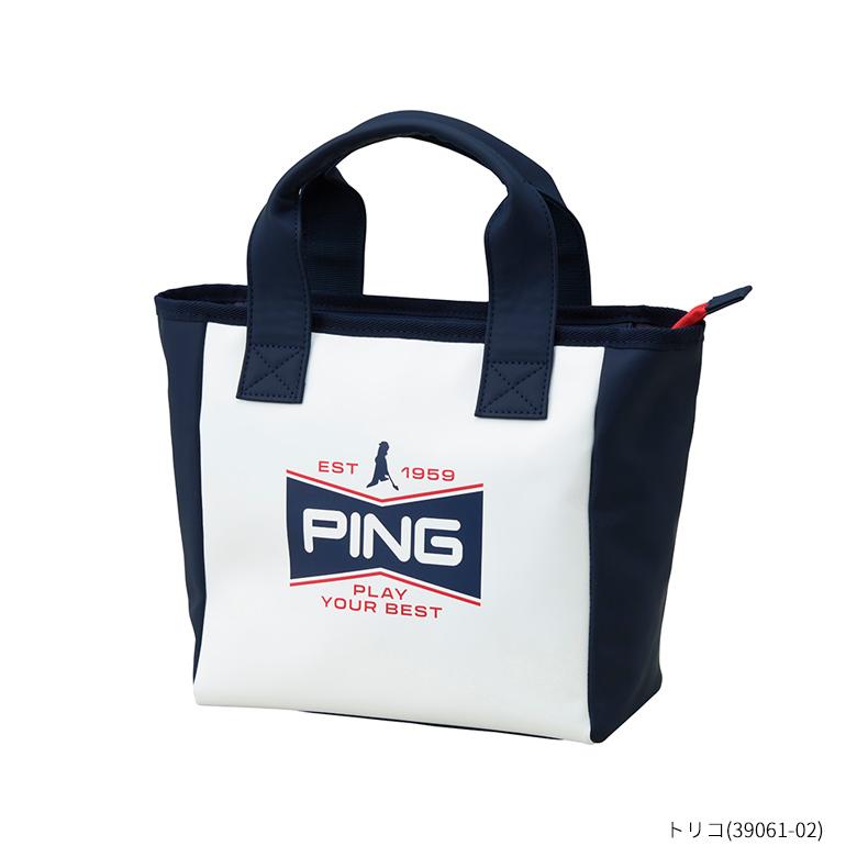 PING（ピン） ピンゴルフ(PING) ソフトPU ラウンドトートバッグ GB