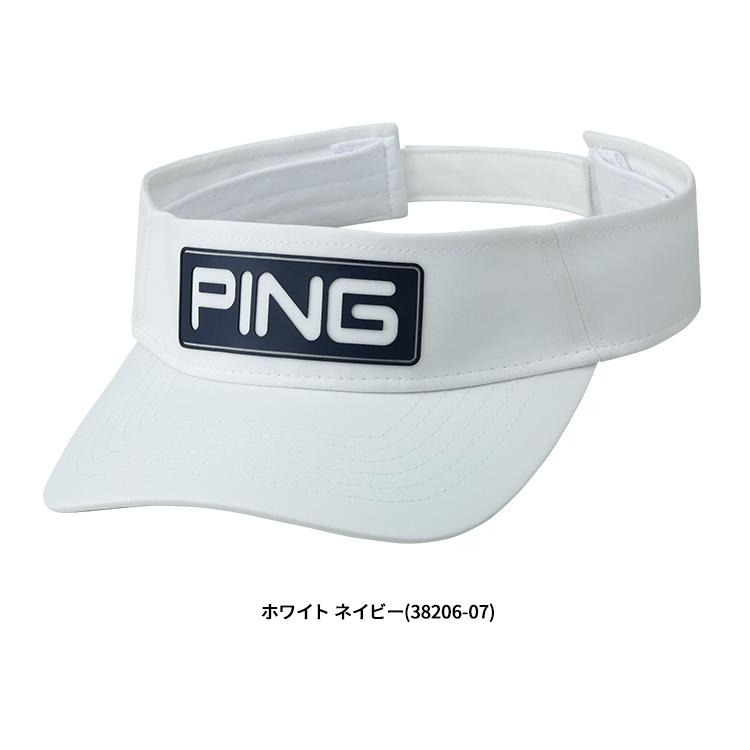新品タグ付き⭐️2025 新作⭐️TFW49サークルロゴ　バイザーS ホワイト PING（ピン） ピンゴルフ TOUR VISOR ツアーバイザー HW-T2502 メンズ