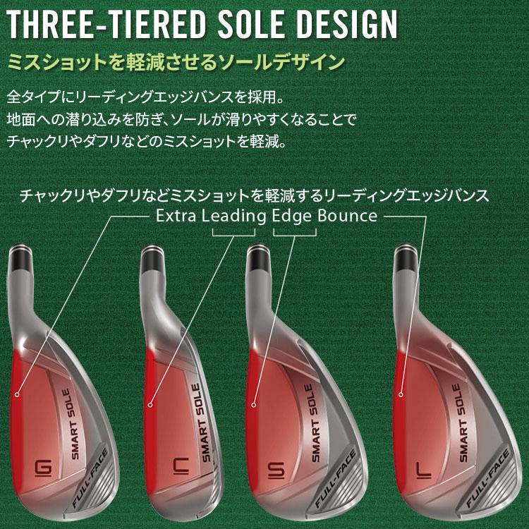 ダンロップ(DUNLOP) クリーブランドゴルフ スマートソール( SMART SOLE5) FULL-FACE ウェッジ KBS HI-REV MAX105シャフト 2024年モデル (日本正規品)_5