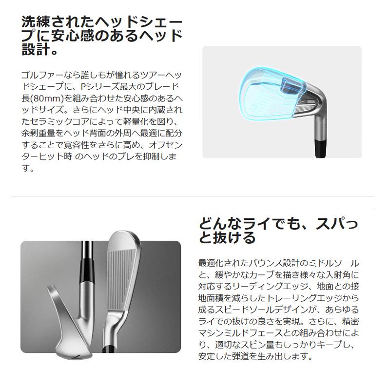 TaylorMade（テーラーメイド） P8CB アイアンセット(5本 #6-Pw) N.S.