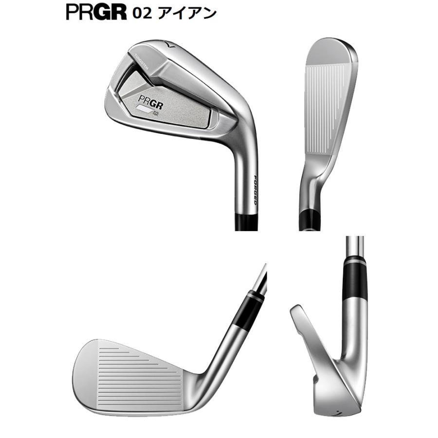 PRGR（プロギア） (クリアランス) 02アイアンセット(5本 #6-PW) N.S.
