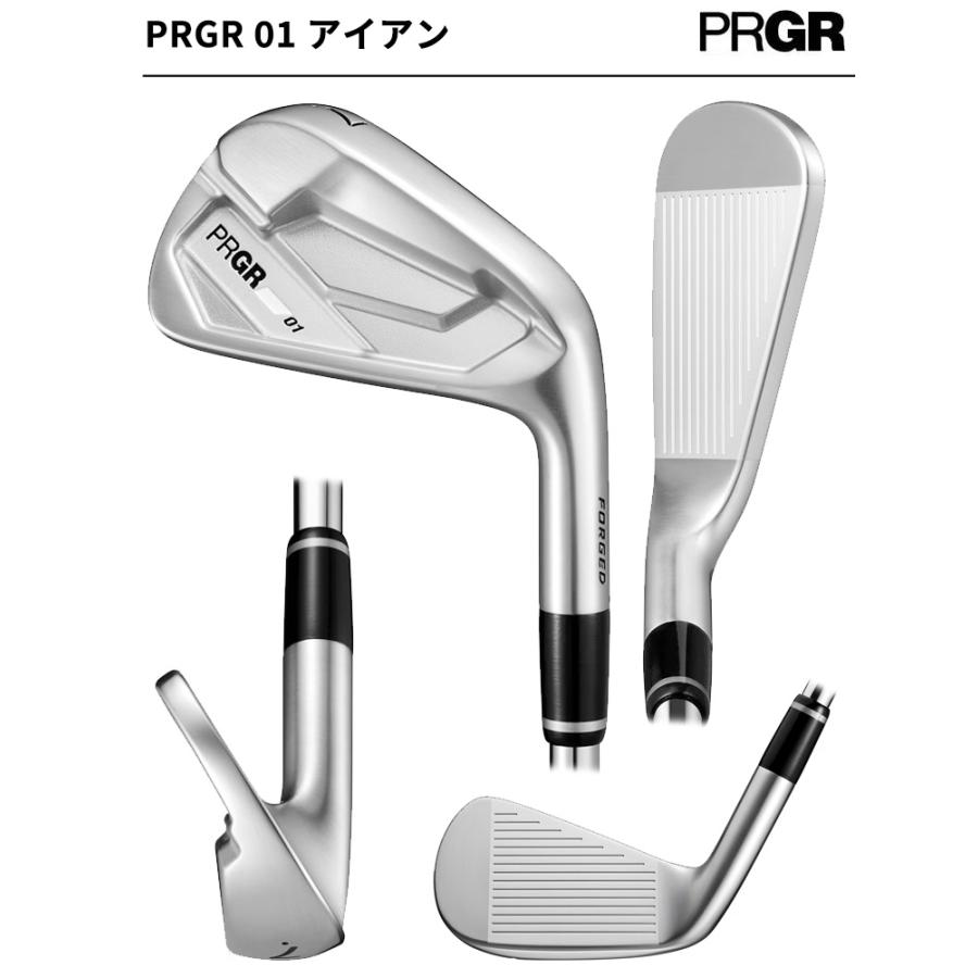 美品 PRGR 01 （2026） 5-P 6本セット モーダス115s PRGR（プロギア） 01アイアンセット26 (5本 #6-PW) N.S.PROモーダス3