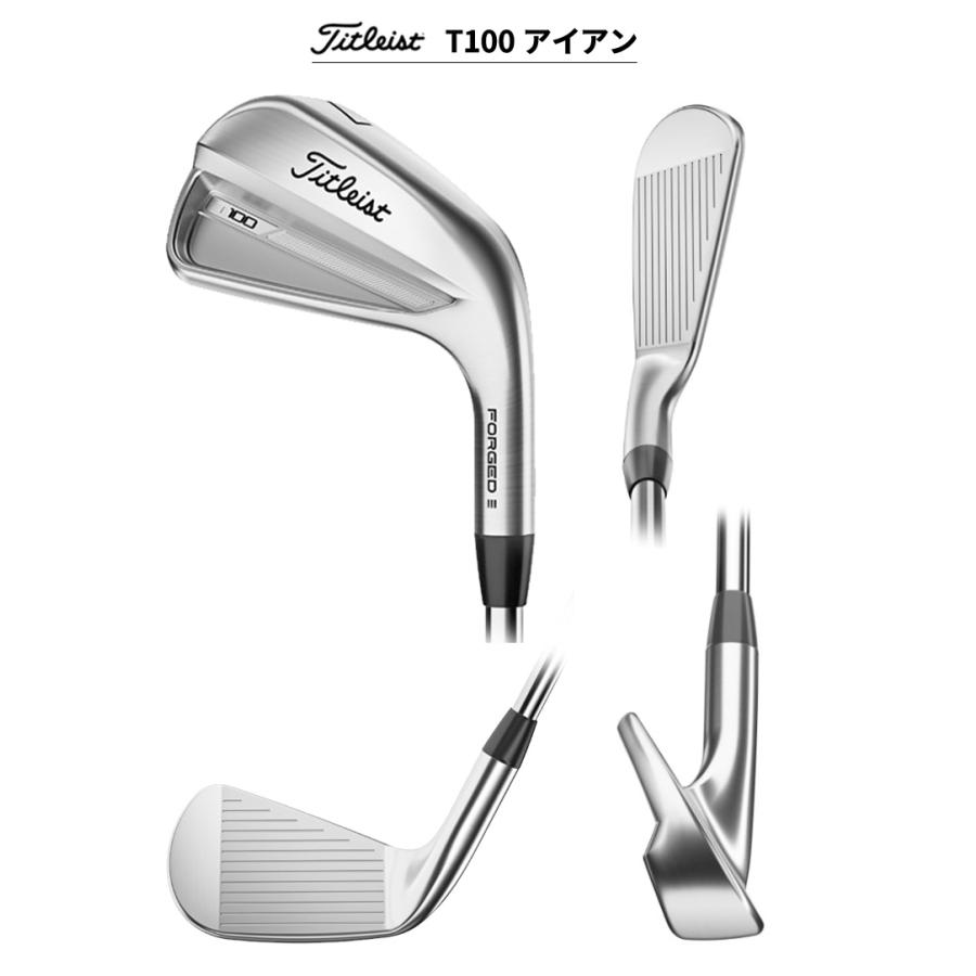 タイトリスト(Titleist) Tシリーズ T100 アイアン単品(#3,#4,W50) N.S.PROモーダス3ツアー115 シャフト 2023年モデル(日本正規品)｜b-kenkougolf｜03