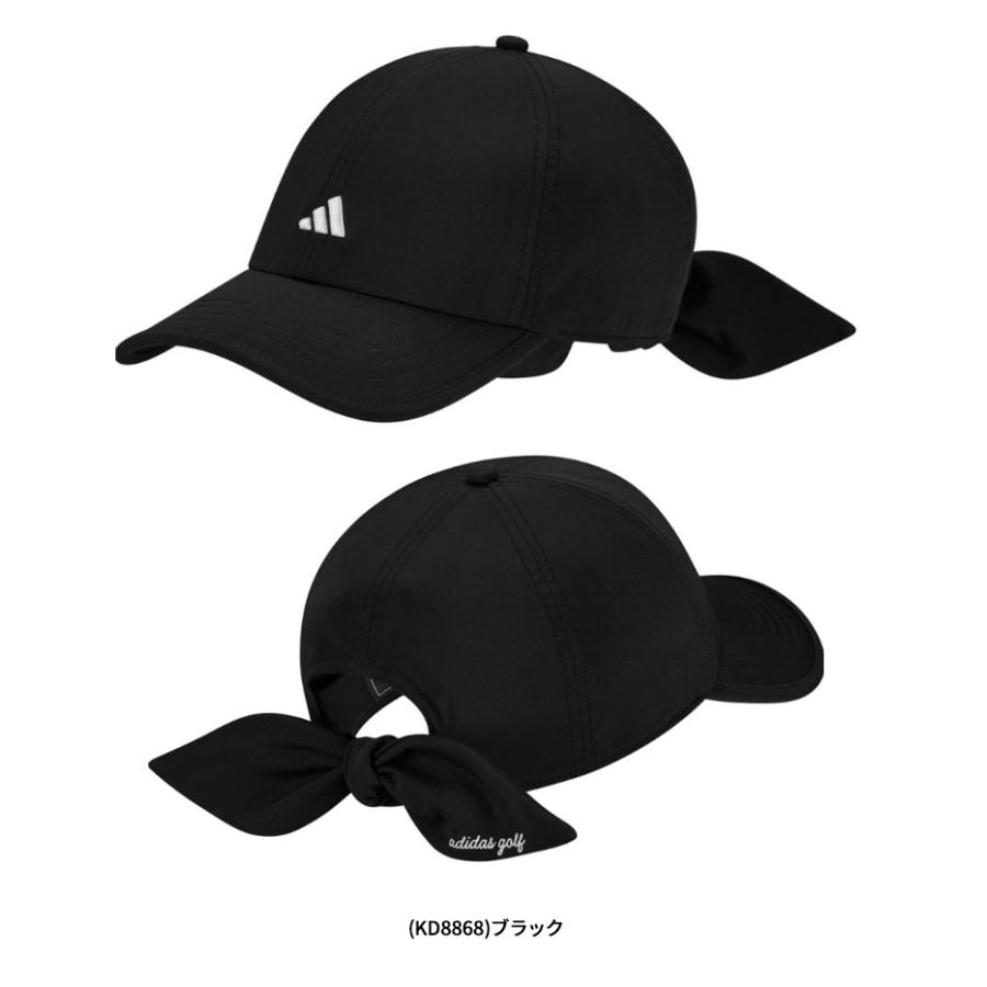 CDロゴ付き黒キャップ SPRING TRAINING 2026 adidas（アディダス） ゴルフ(adidasGOLF) CLIMACOOL クライマクール